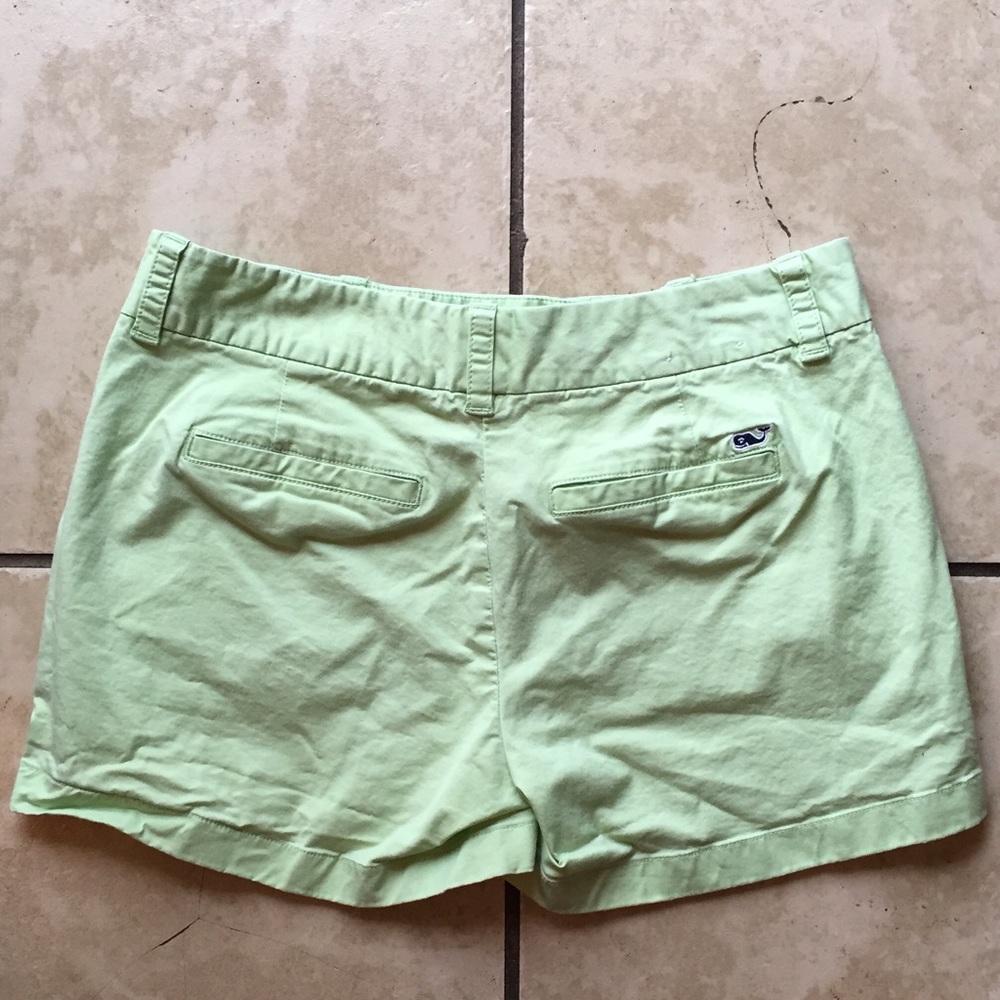 Vineyard Vines Women’s 0 Pale Green Shorts - Picture 1 of 3